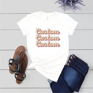 Custom Retro Shirt, Personalized Shirt